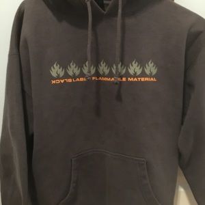 black label vintage hoodie